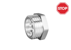 Футорка LD Pride DN50х40 (2"НР х 1 1/2" ВР) латунь