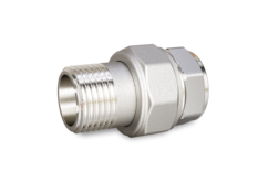 Сгон разъемный (американка) LD Pride DN25 (1") ВР/НР латунь никель с биркой