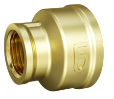 Муфта переходная LD Pride DN40х32 (1 1/2"ВР х 1 1/4"ВР) латунь