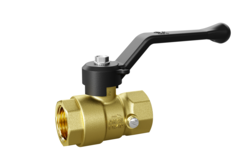 Кран шаровой латунный для манометра LD Pride 44.15.В-В.2М.Р Ду 15 Ру 16 рычаг