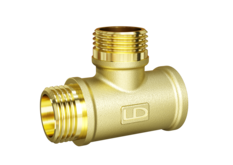 Тройник LD Pride DN15 (1/2") ВР/НР/НР латунь с биркой