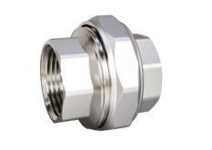 Муфта разъемная (американка) DN25 (1") ВР/ВР латунь никель