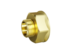 Переход LD Pride DN40х32 (1 1/2"ВР х 1 1/4"НР) латунь с биркой