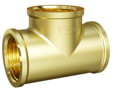 Тройник LD Pride DN15 (1/2") ВР/ВР/ВР латунь