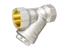 Фильтр косой латунный LD Pride 57.15.В-В Ду 15 Ру 40