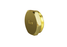 Пробка (в трубу) LD Pride DN25 (1") НР латунь с биркой