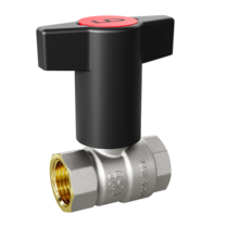 Кран шаровой латунный LD Pride 47.15.В-В.ТР Ду 15 Ру 40 Т-рукоятка