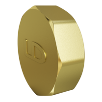 Заглушка LD Pride (на трубу) DN50 (2") ВР латунь