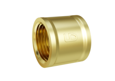 Муфта LD Pride DN50 (2") ВР латунь с биркой