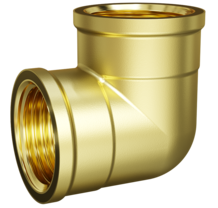 Угол 90 гр LD Pride DN32 (1 1/4") ВР/ВР латунь