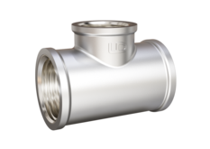 Тройник LD Pride DN15 (1/2") ВР/ВР/ВР латунь никель с биркой